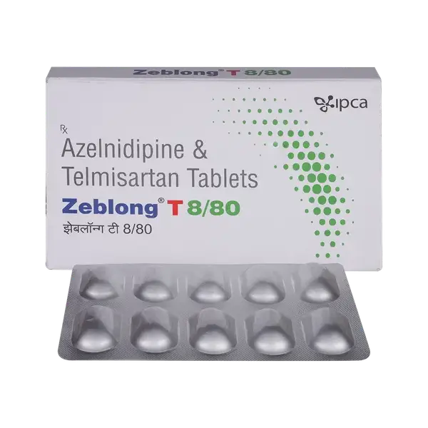 Zeblong T 80mg/8mg Tablet